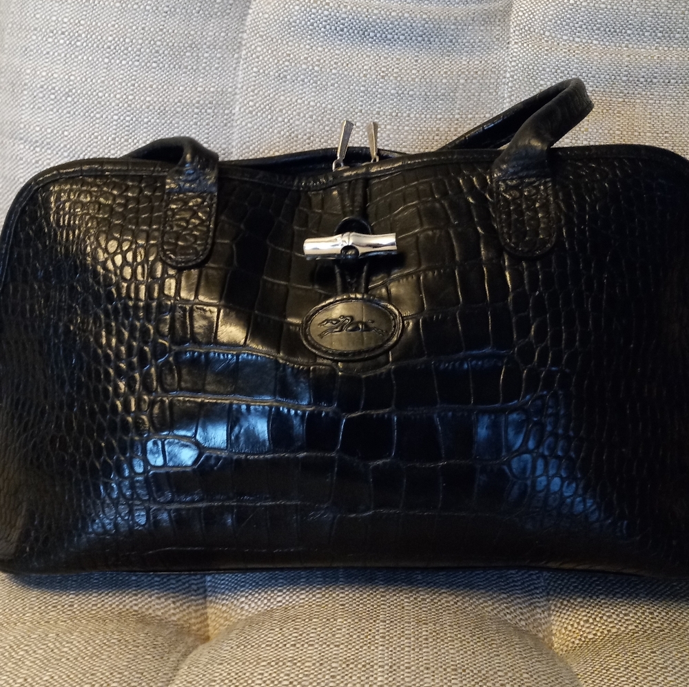 Longchamp Italian Leather Purse